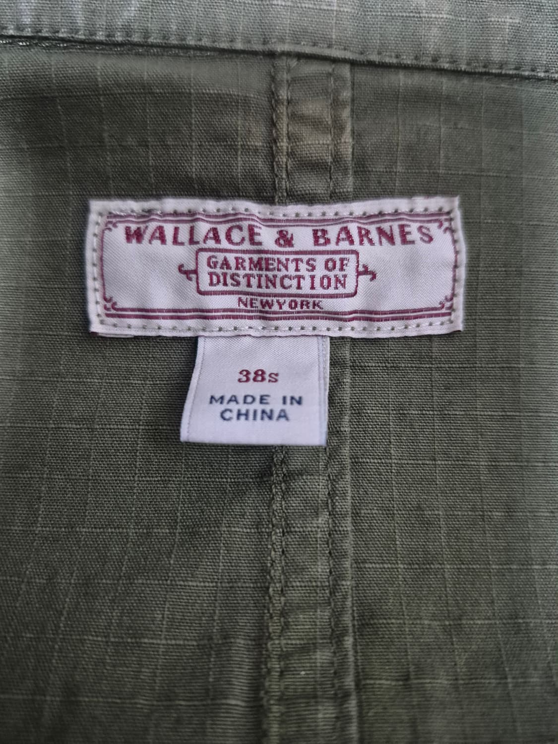 월레스앤반스 tessuti sondrio 밀리터리 블레이저 자켓 상품이미지5