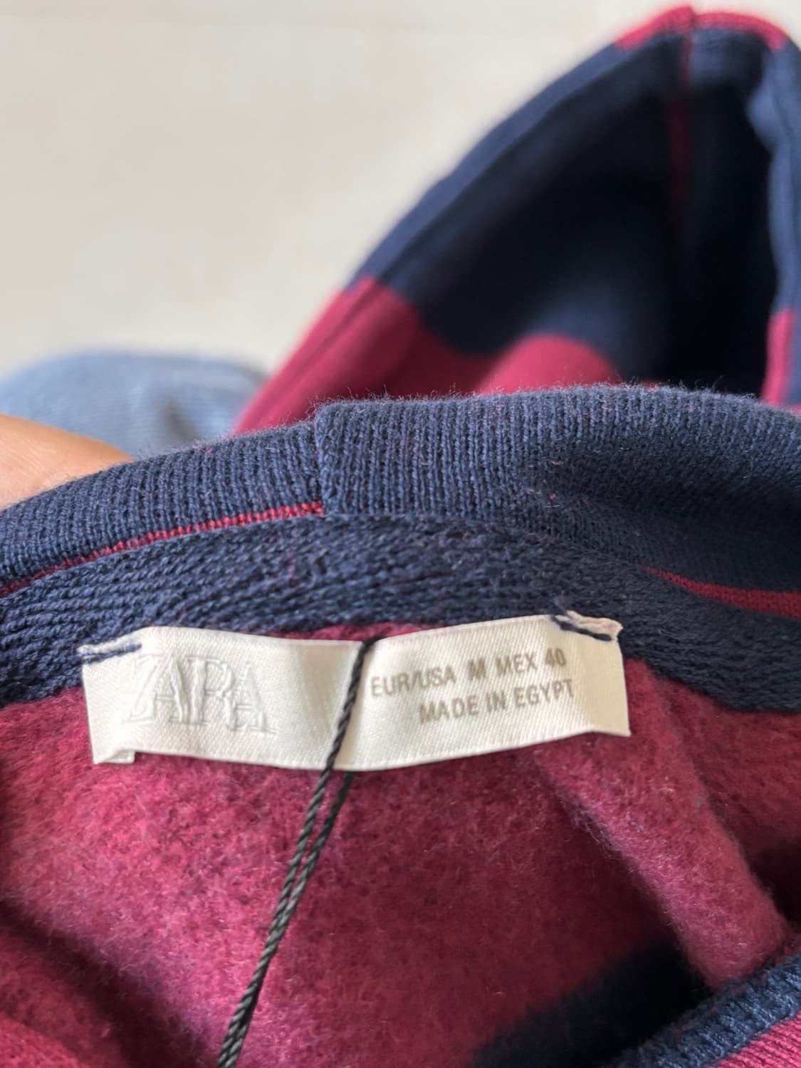 커트 코베인 vibe, 단종된 ZARA 스트라이프 후디 M 상품이미지8