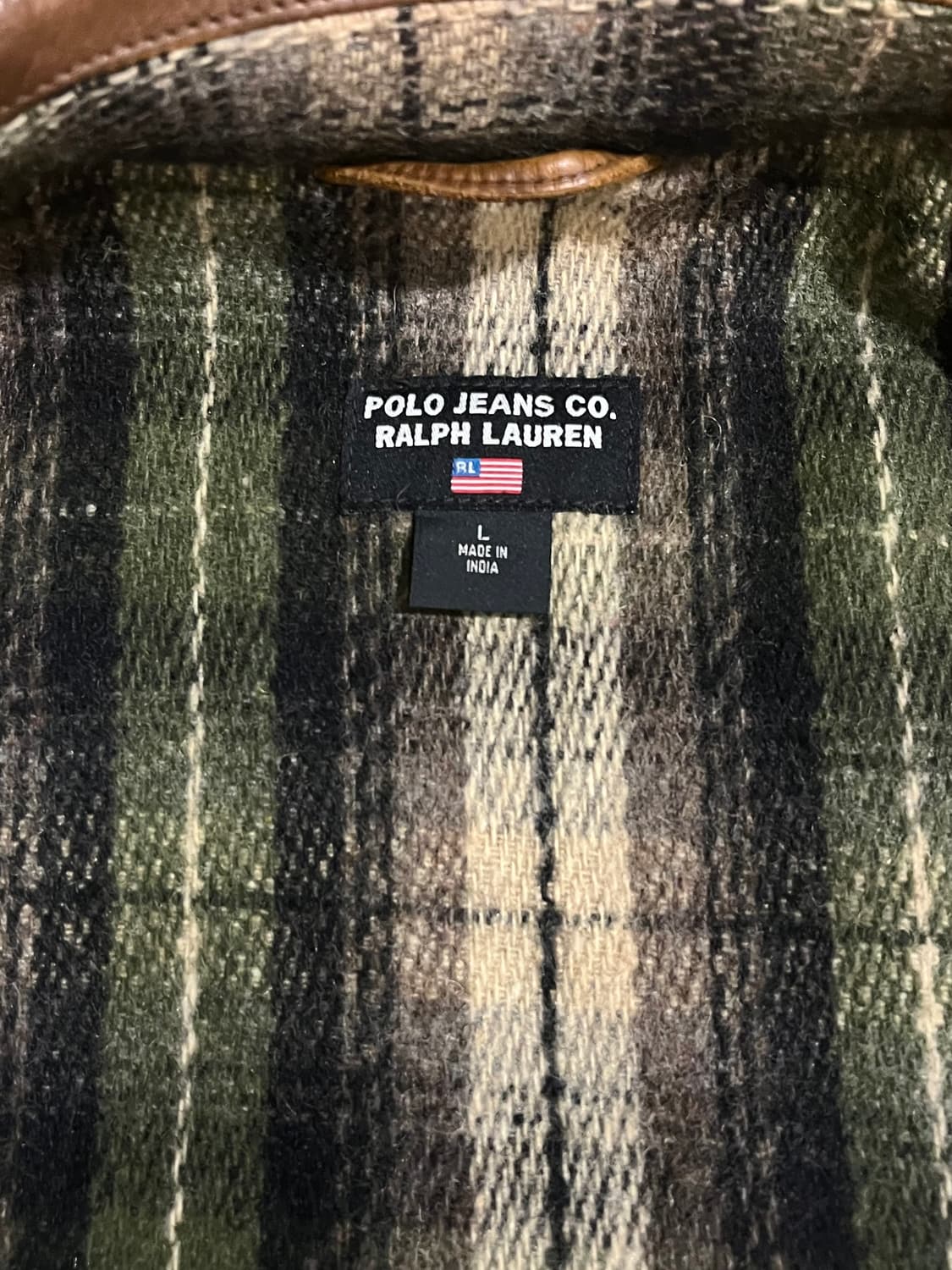 폴로 레더 카코트 상품이미지6