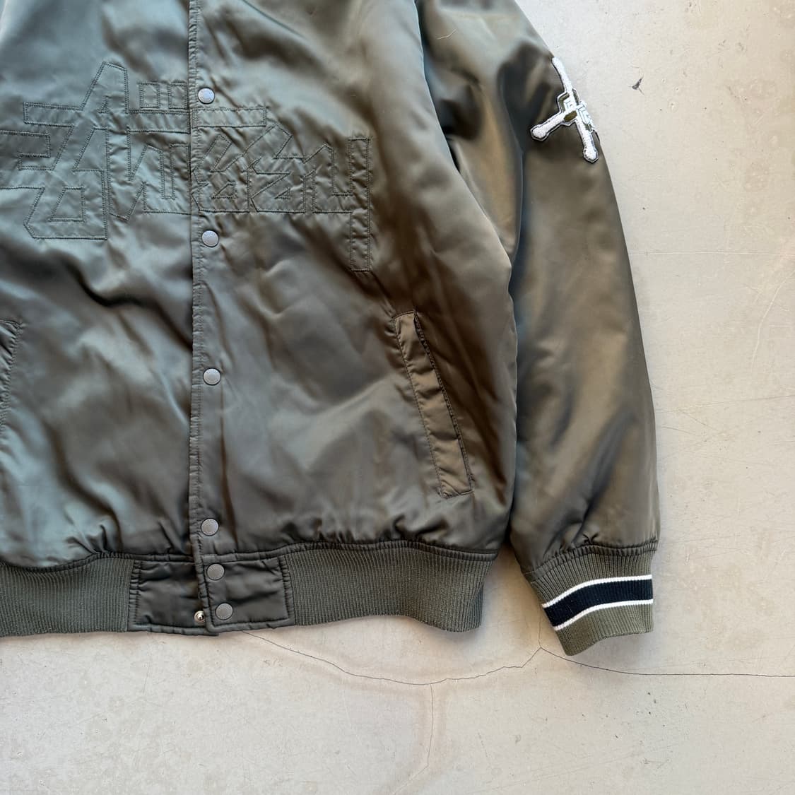 00s 스투시 기어 항공 점퍼 상품이미지2