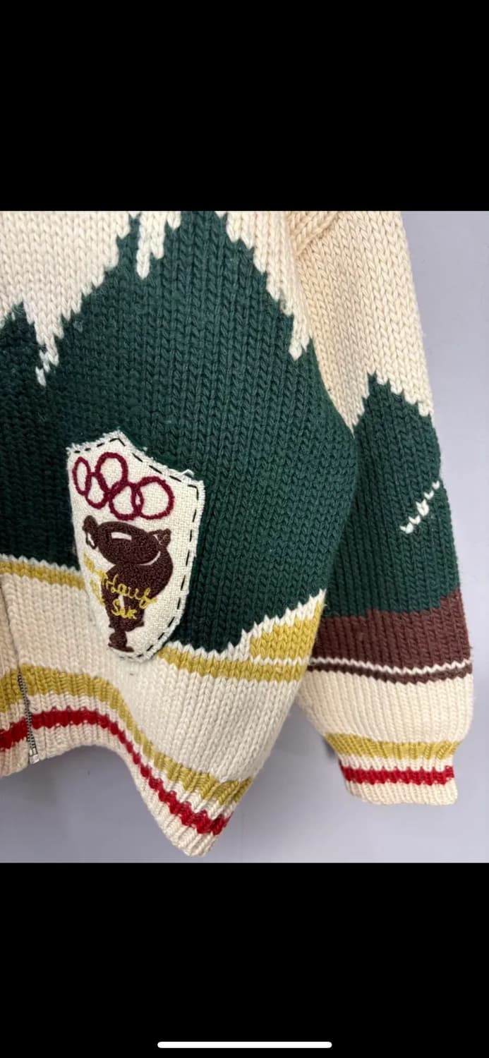 아츠키 오니시 코위찬 니트 집업 자켓 H1885 상품이미지3