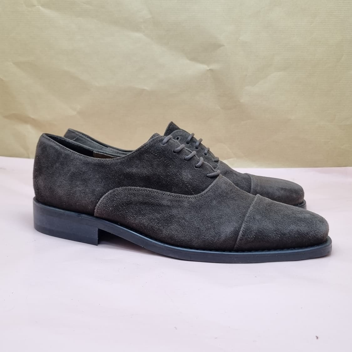 토마스클럭 스웨이드 남성구두 실사이즈 255 상품이미지1