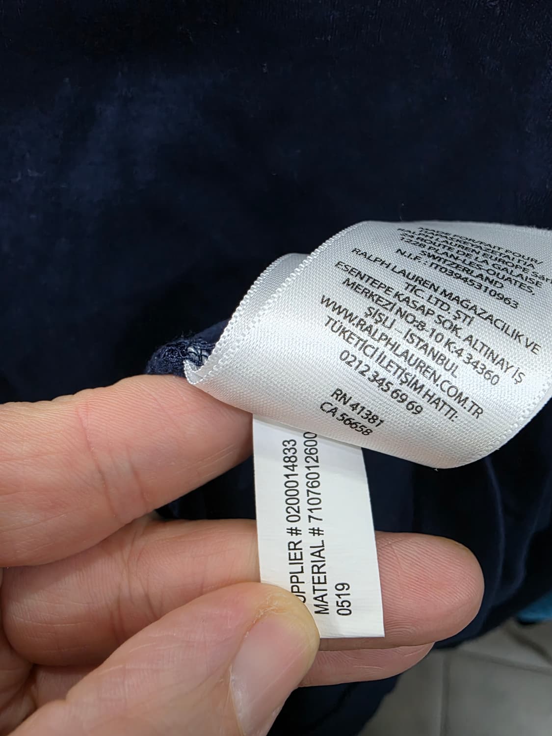 폴로 랄프로렌 남성 목폴라 상품이미지7