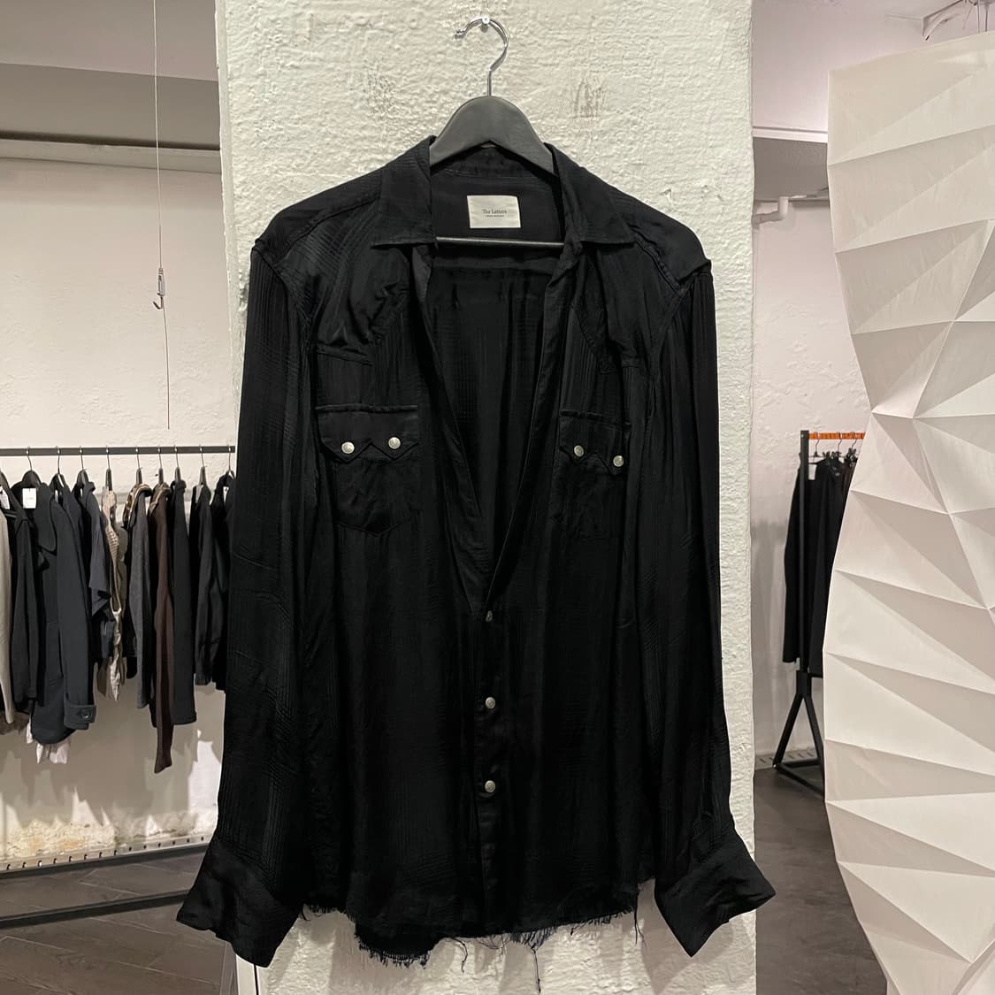 더 레터스 실키 웨스턴 셔츠 상품이미지1