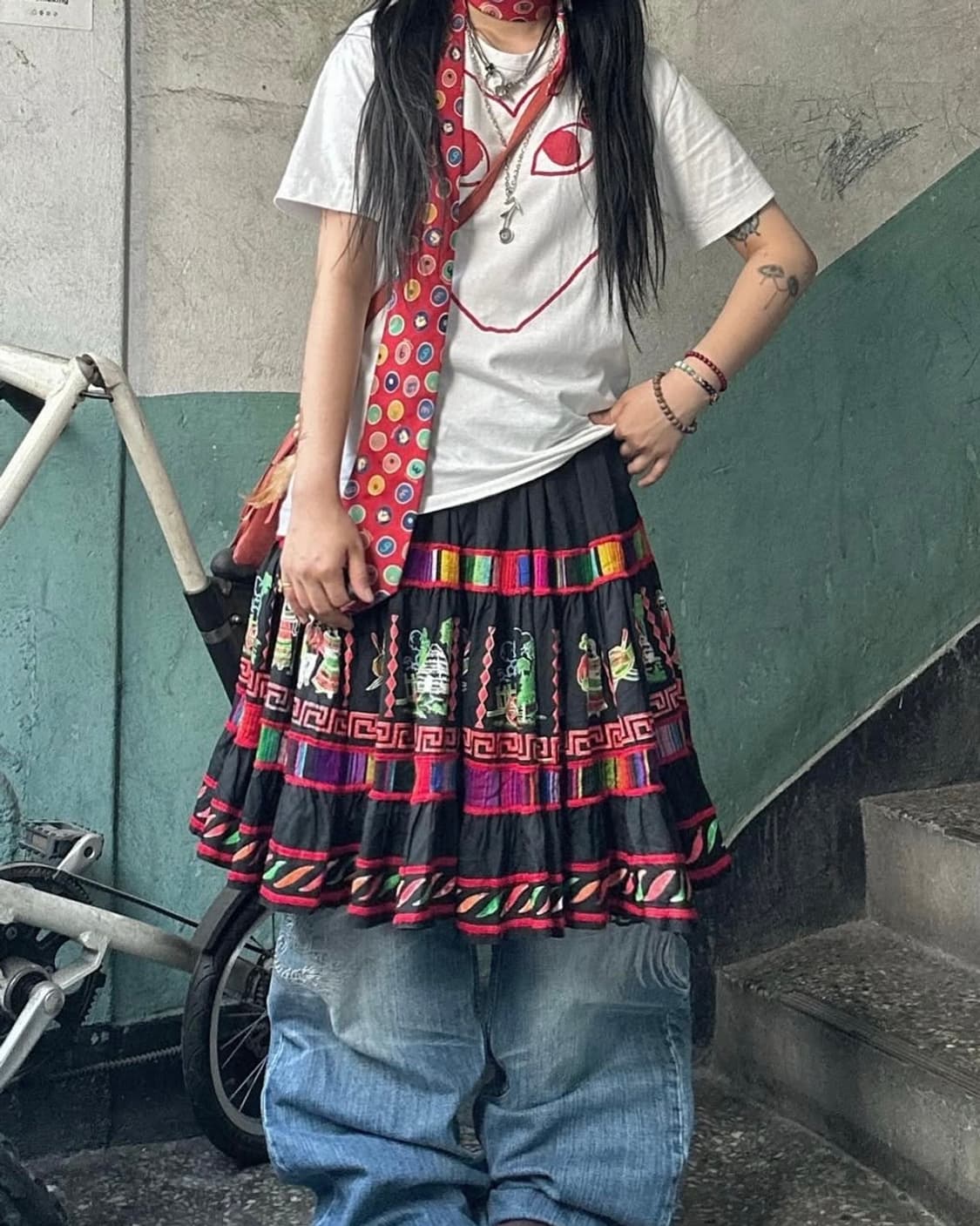 Comme des garcons red heart short sleeve 상품이미지7