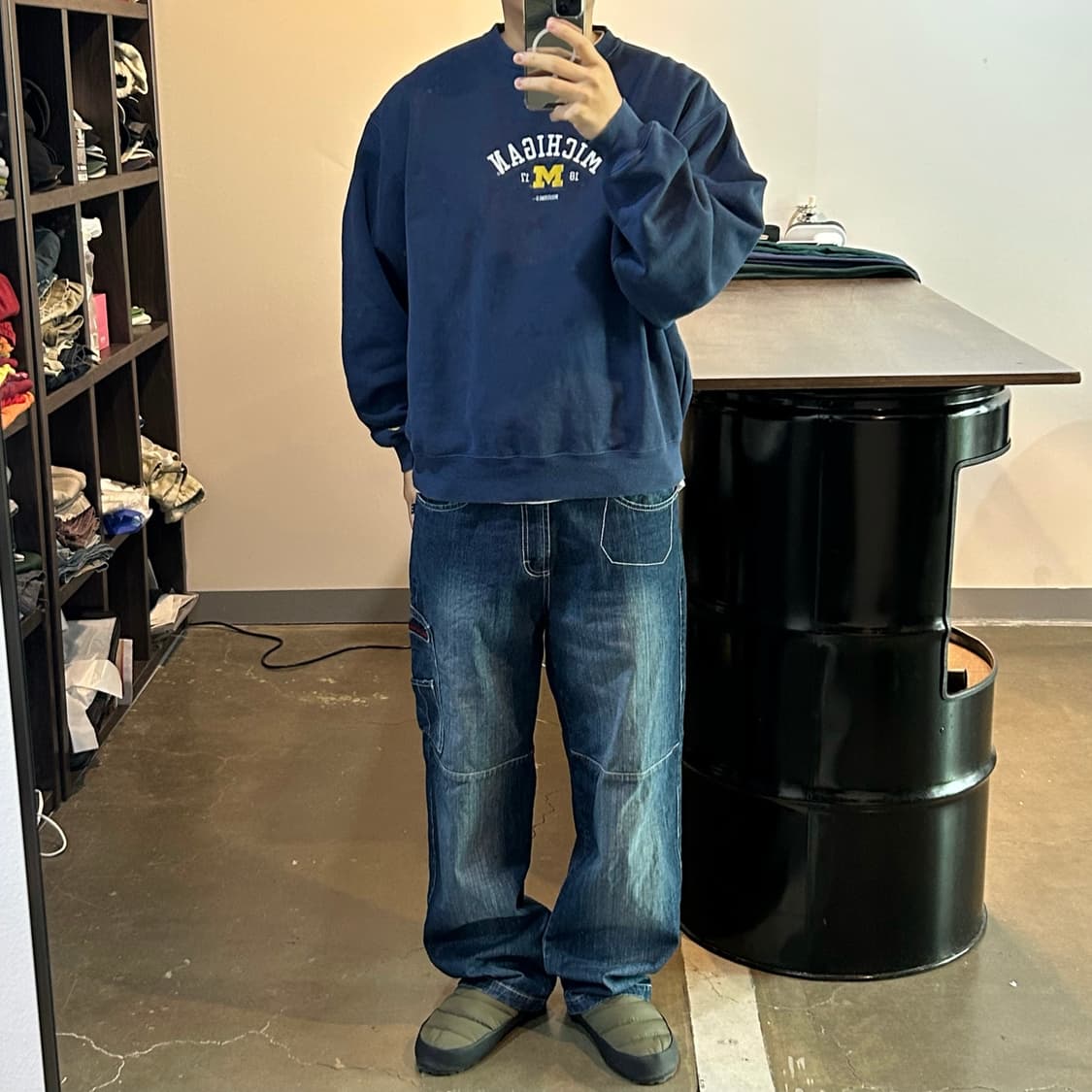 팻팜 데님 팬츠 상품이미지6