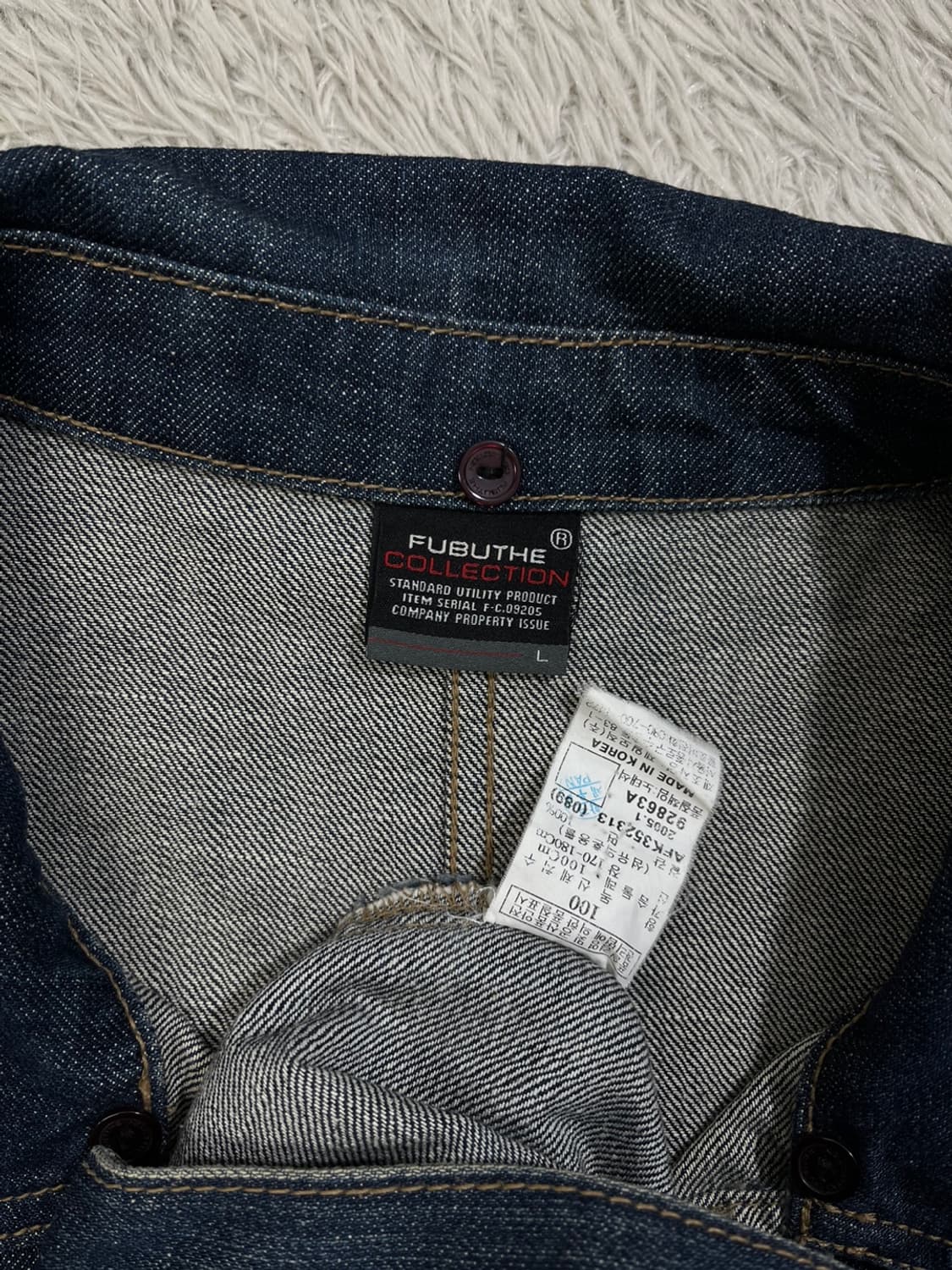 푸부 올드스쿨 데님 자켓/#2553 상품이미지7