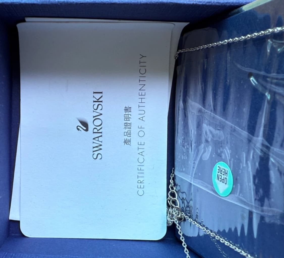 스와로브스키 스완 목걸이 상품이미지2