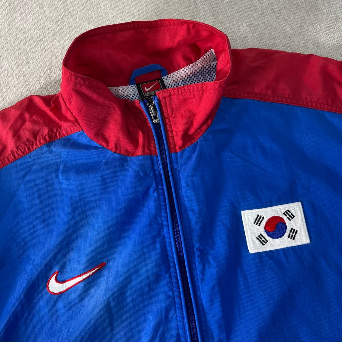 105 나이키 대한민국 국대 98 올드스쿨 바람막이 자켓 상품이미지3