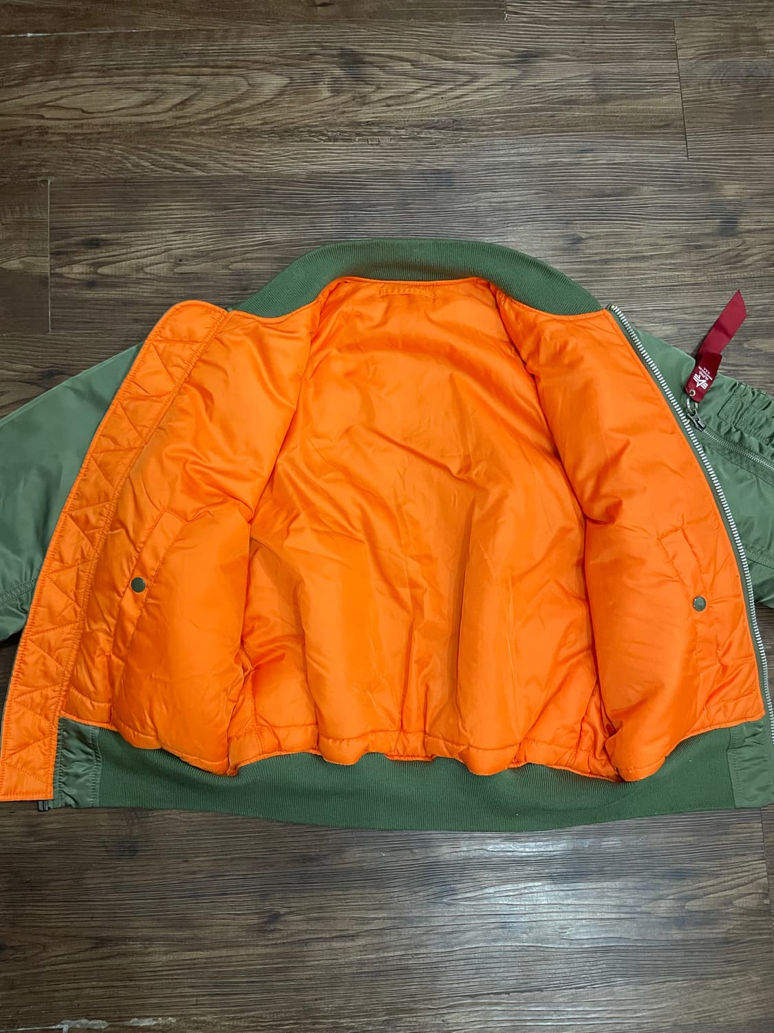 알파인더스트리 ma-1 마원 세이지 항공점퍼 상품이미지9