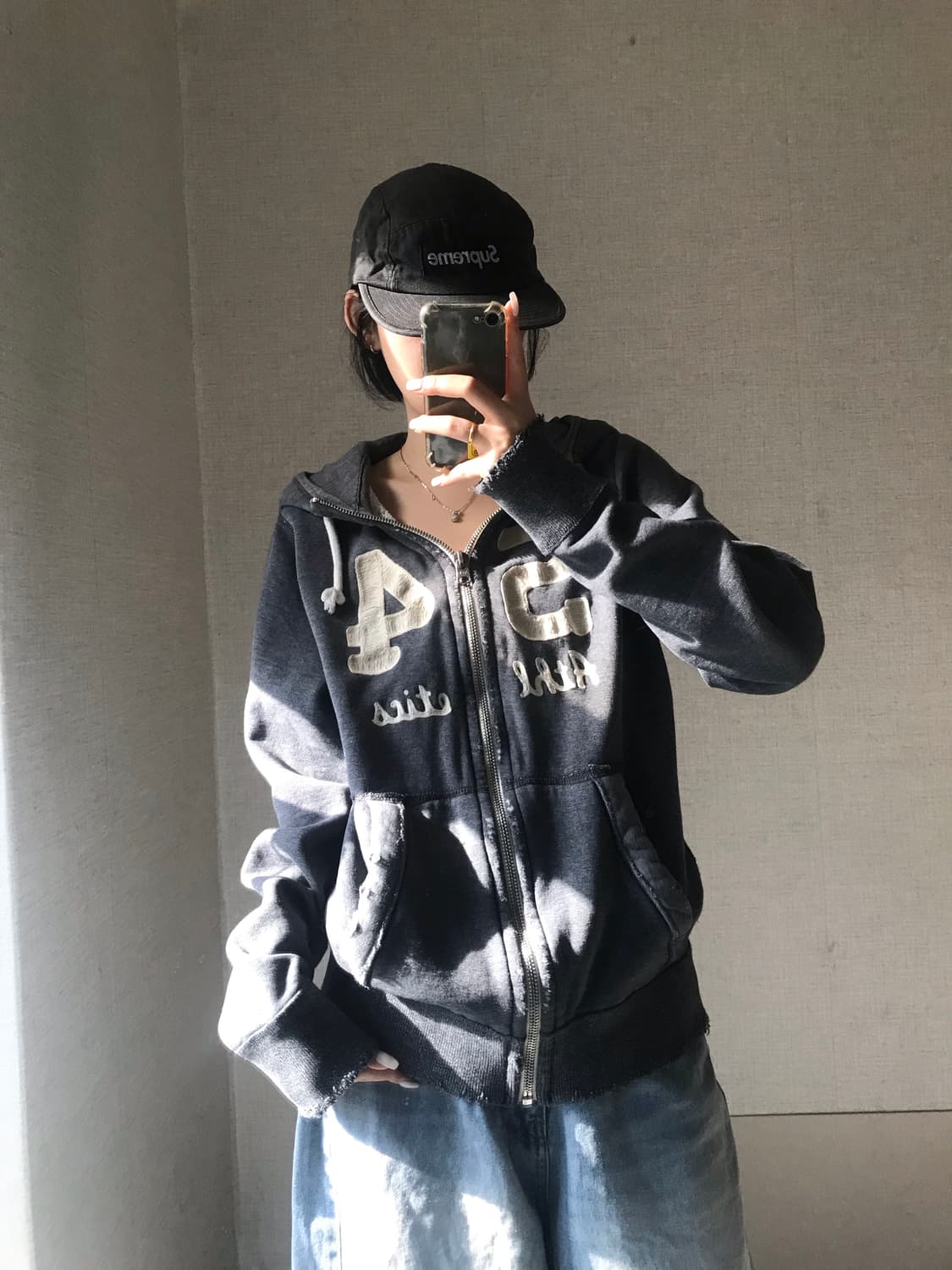 아베크롬비 그레이 후드집업 상품이미지4