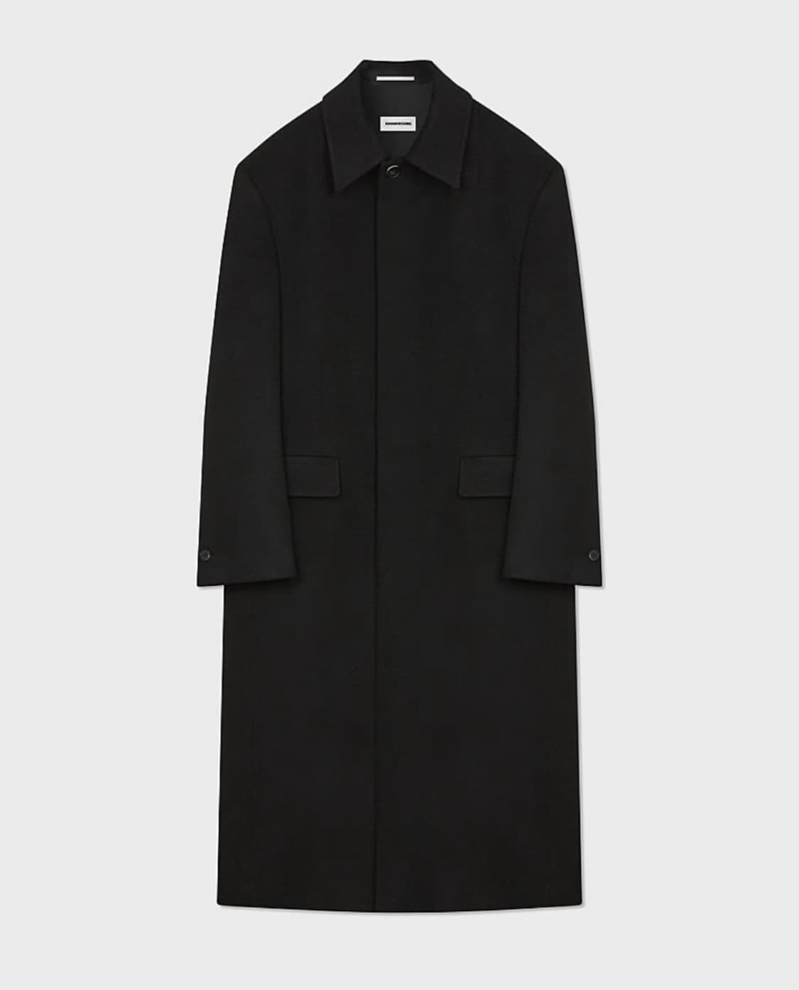 구민성 KOOMINSUNG 맥 코트 블랙 상품이미지1