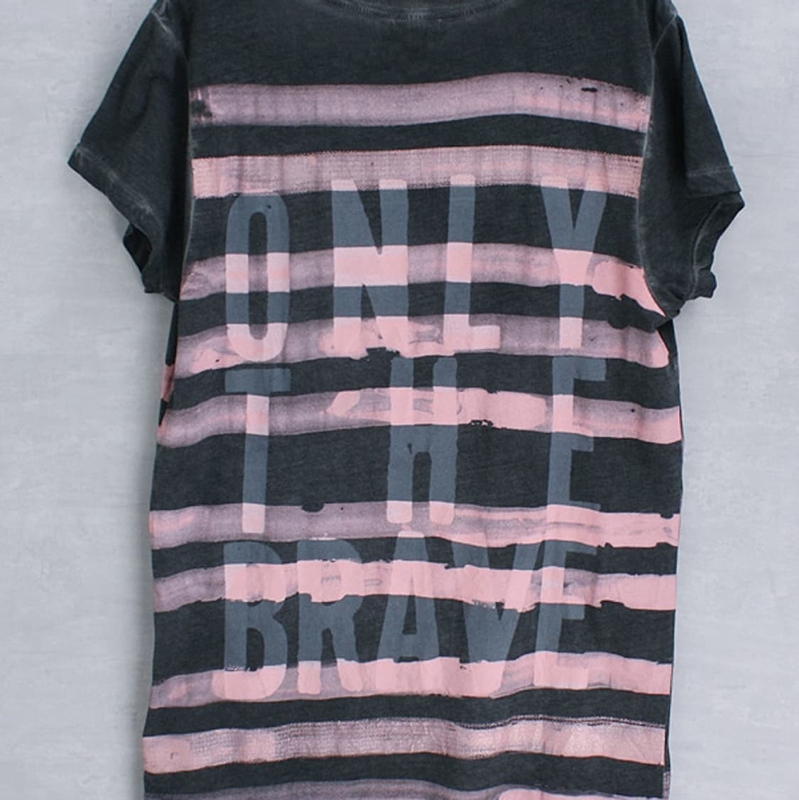 DIESEL _ washed print tee - S4067 상품이미지3