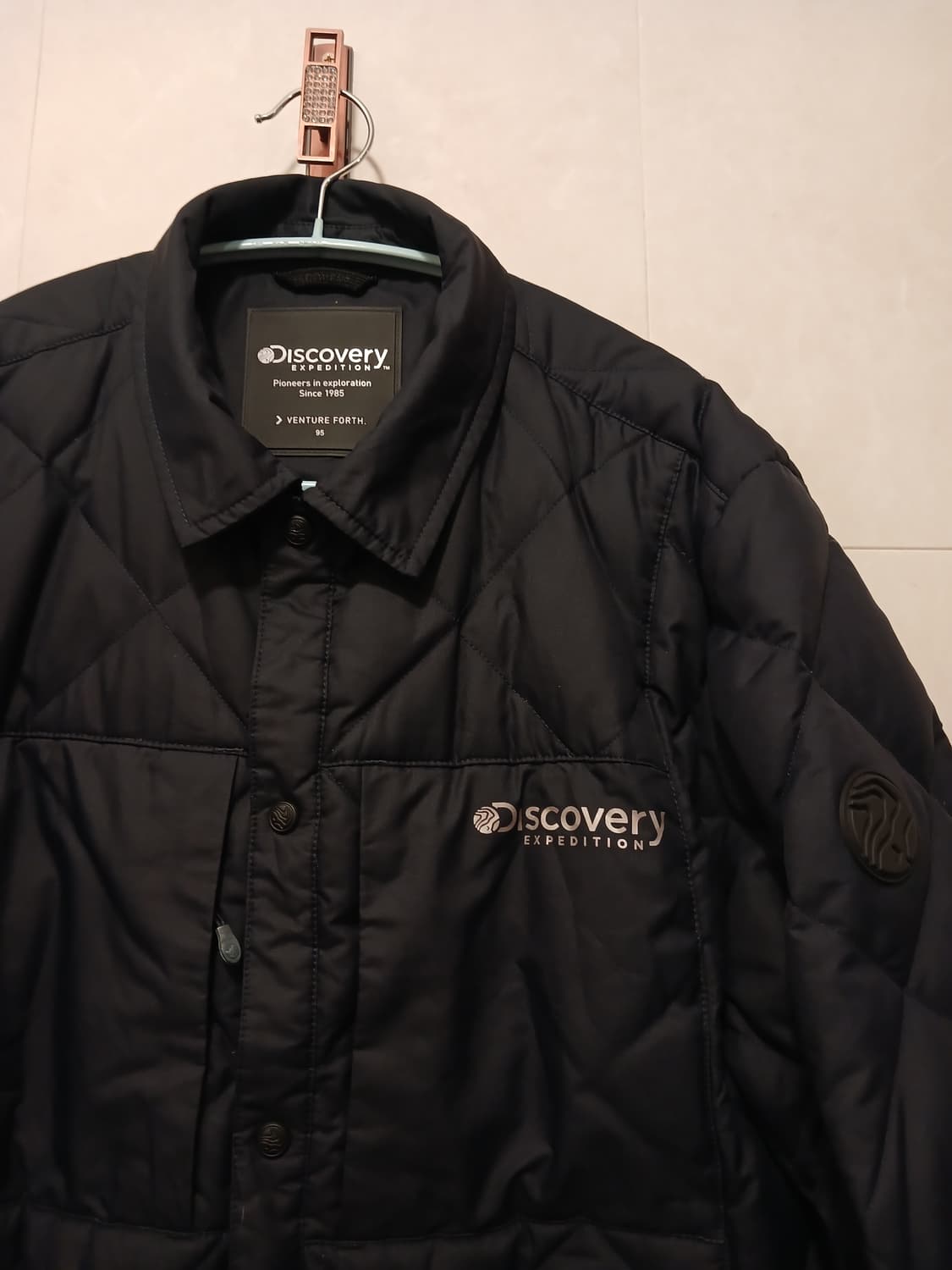 디스커버리 정품 남성 퀼팅 점퍼 95 사이즈 (여성도 착용 가능) 상품이미지7