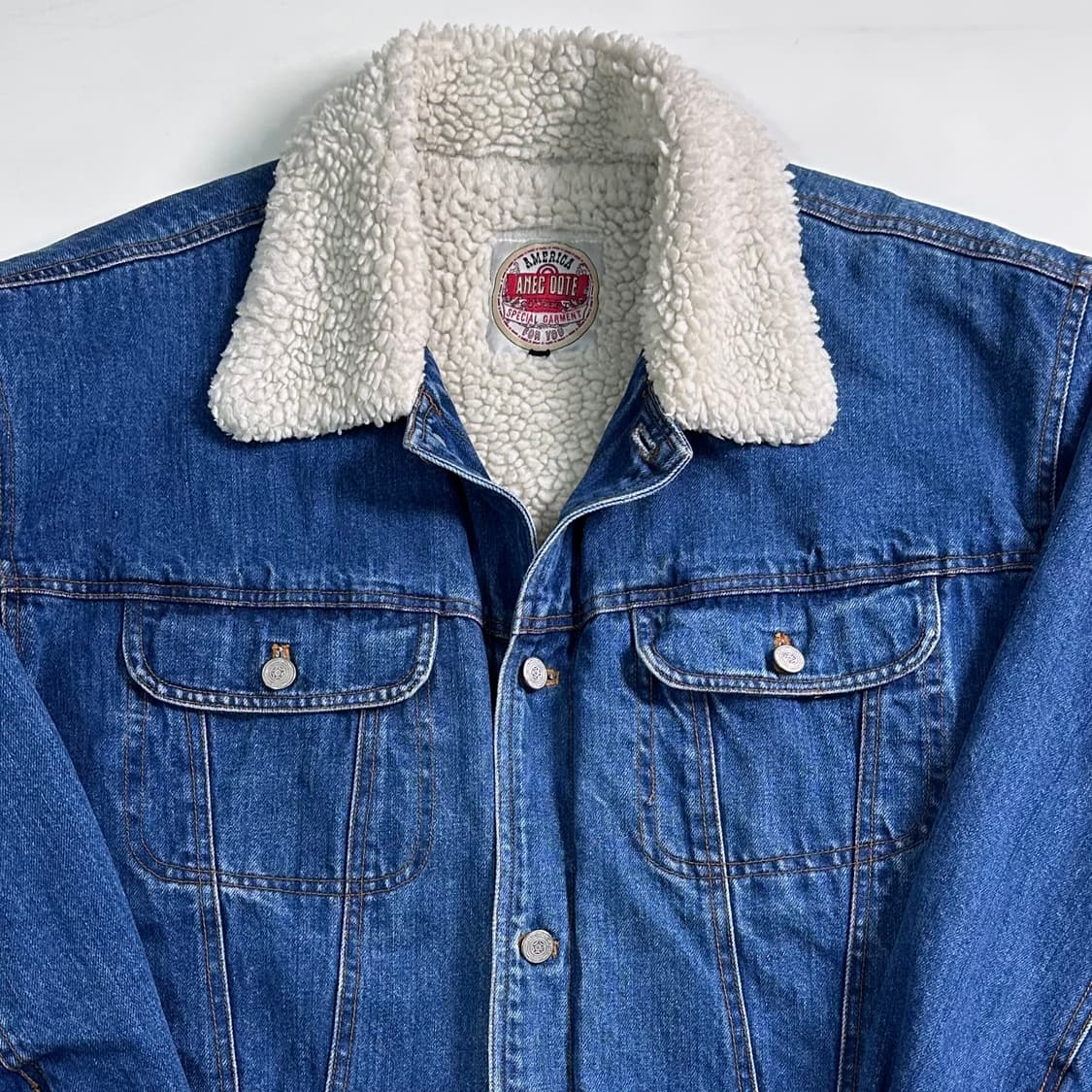 VTG 데님 쉐르파 트러커 자켓  상품이미지2