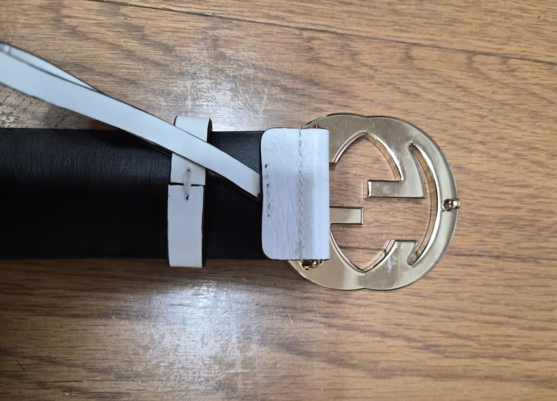 (정품) 구찌 GG 버클 벨트 80사이즈 명품 가죽 허리띠 상품이미지2