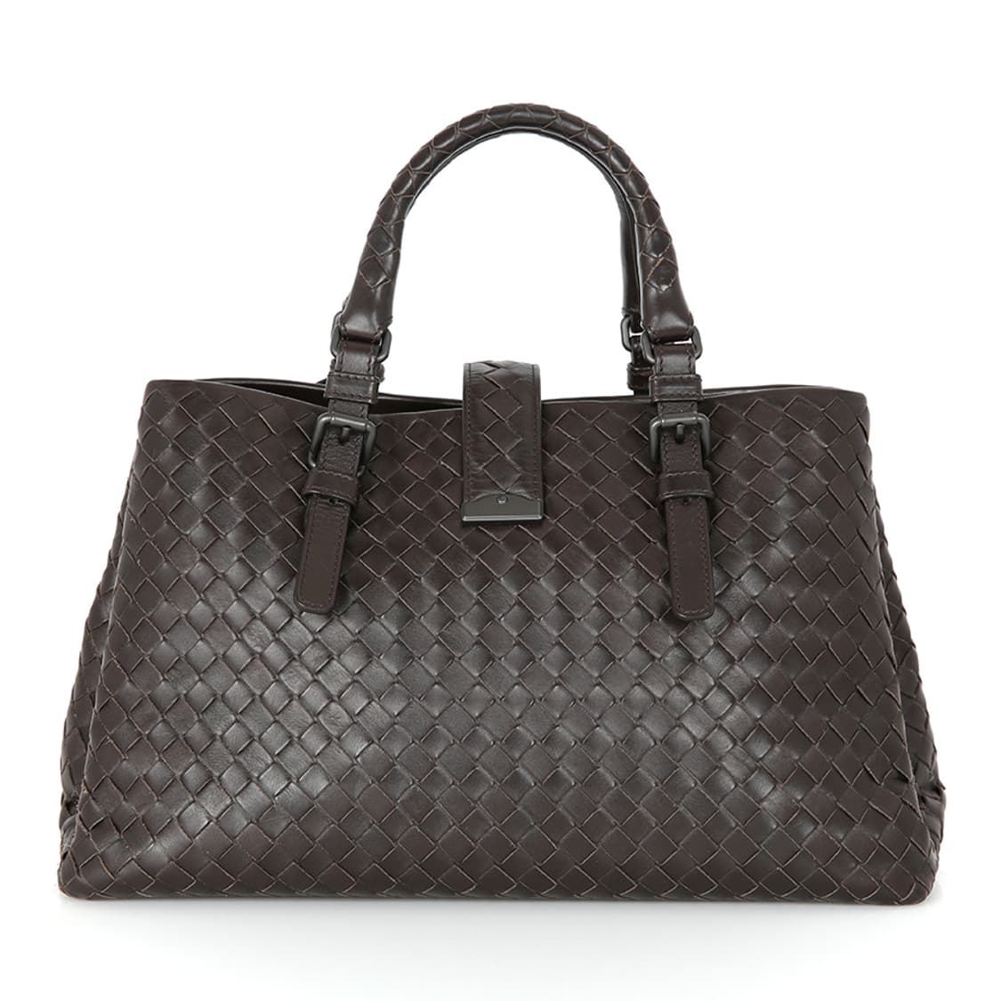 보테가베네타 인트레치아토 로마백 브라운 토트 숄더백 337303 상품이미지4