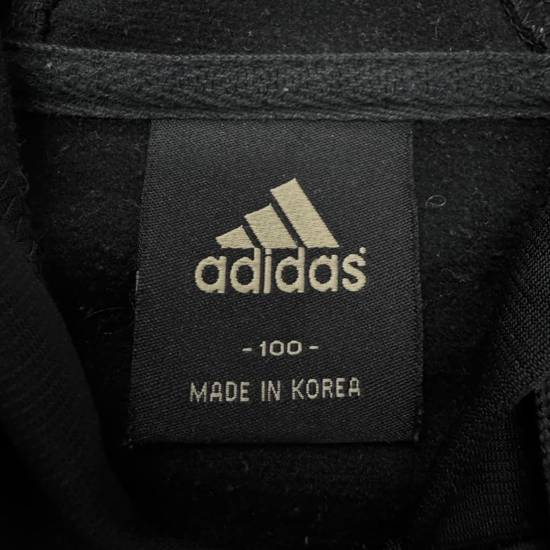아디다스 00s 삼선 후드 져지 검노 상품이미지5