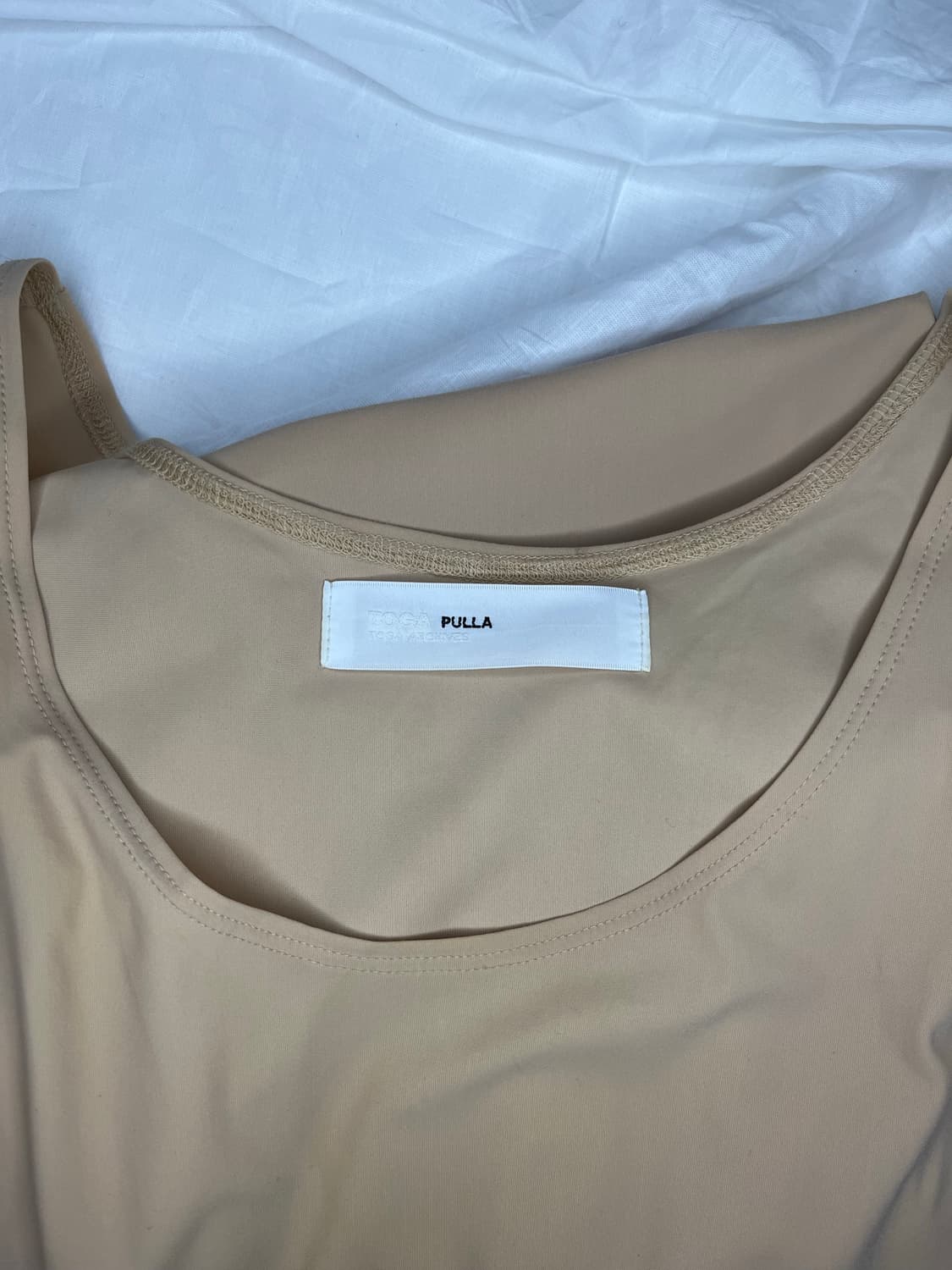 토가 풀라 레이어드 탱크 드레스 (벨벳 플리츠 스커트 상품이미지3