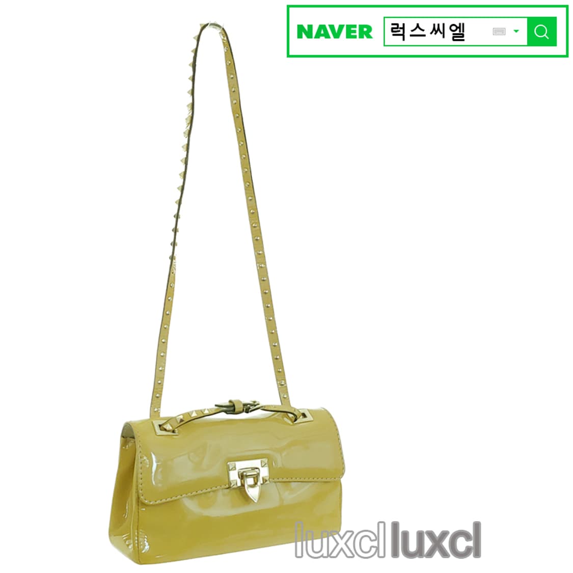 [정품] 발렌티노 락스터드 페이턴트 스몰 숄더백 상품이미지10