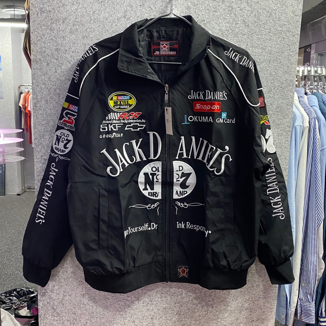 잭다니엘 멀티페치 레이싱 바람막이 B3261 상품이미지2