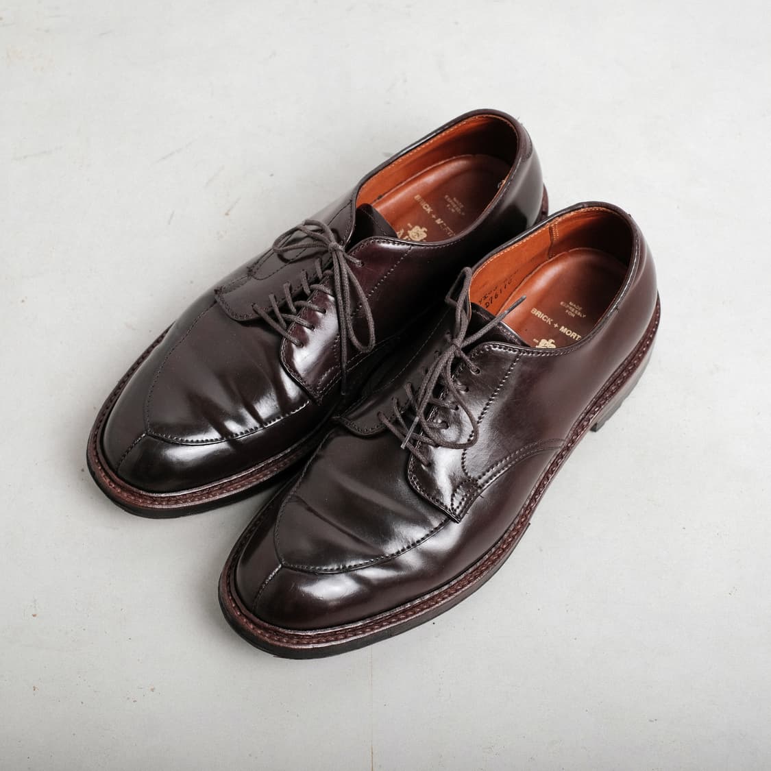 알든 별주 버건디 컬러8 코도반 스플릿토 Y팁 9.5D사이즈 상품이미지3