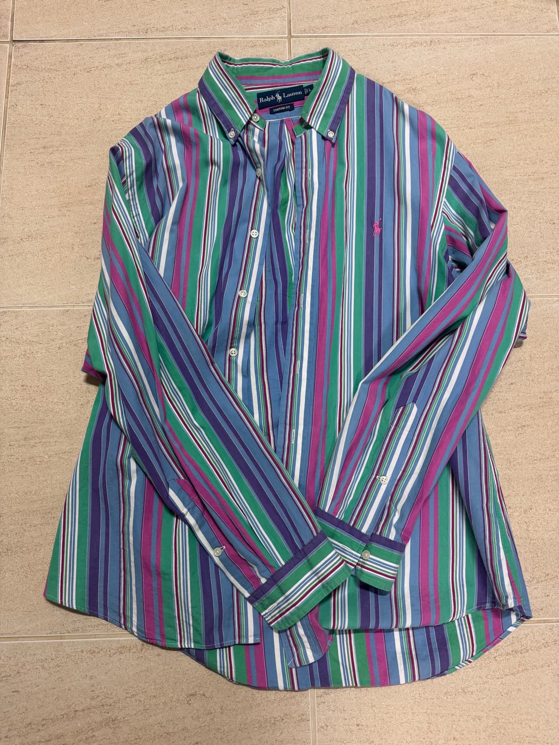 폴로 랄프로렌 셔츠 커스텀핏 L사이즈 상품이미지1