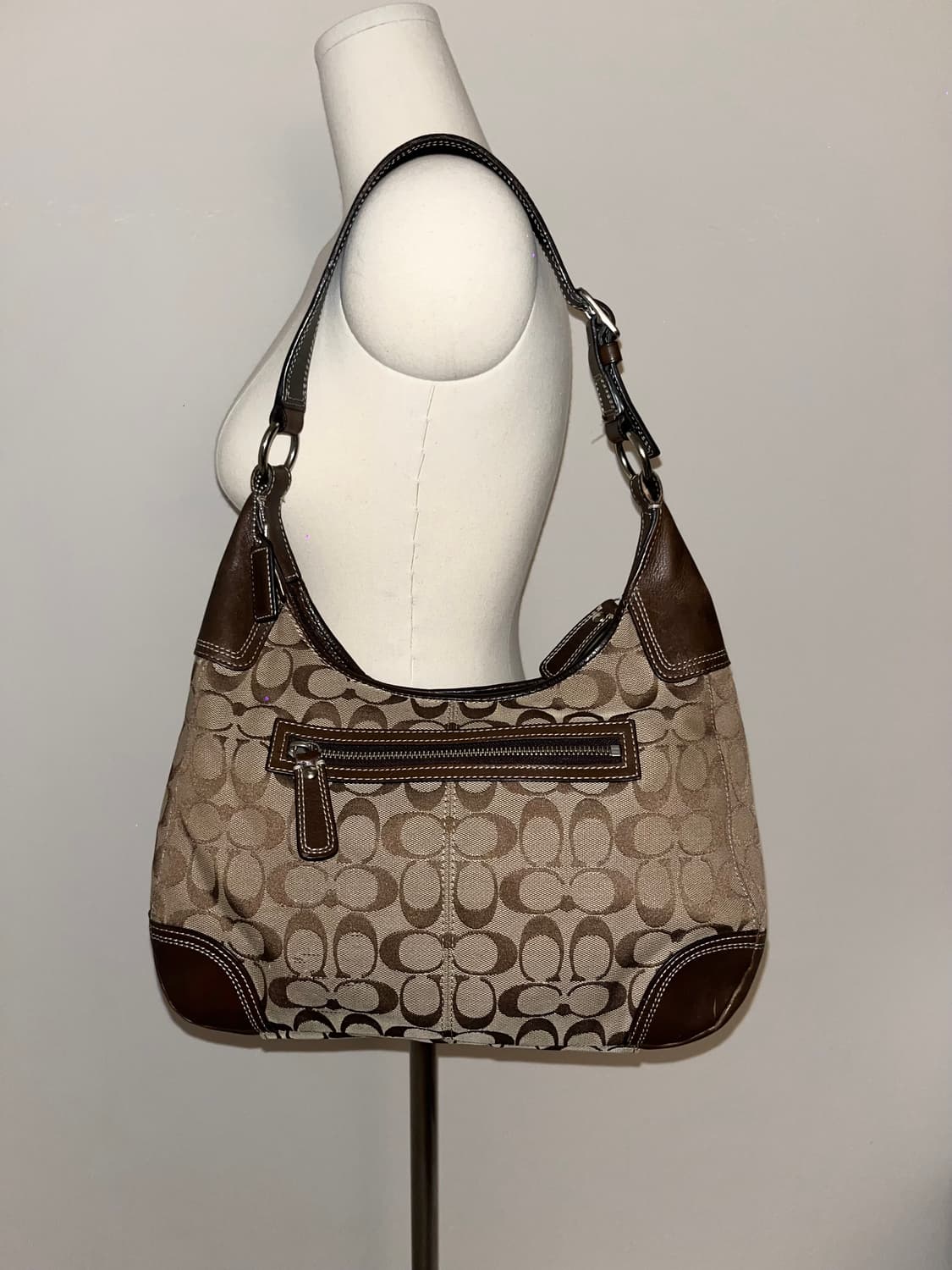 Coach Bacis Brown Shoulder bag   상품이미지4