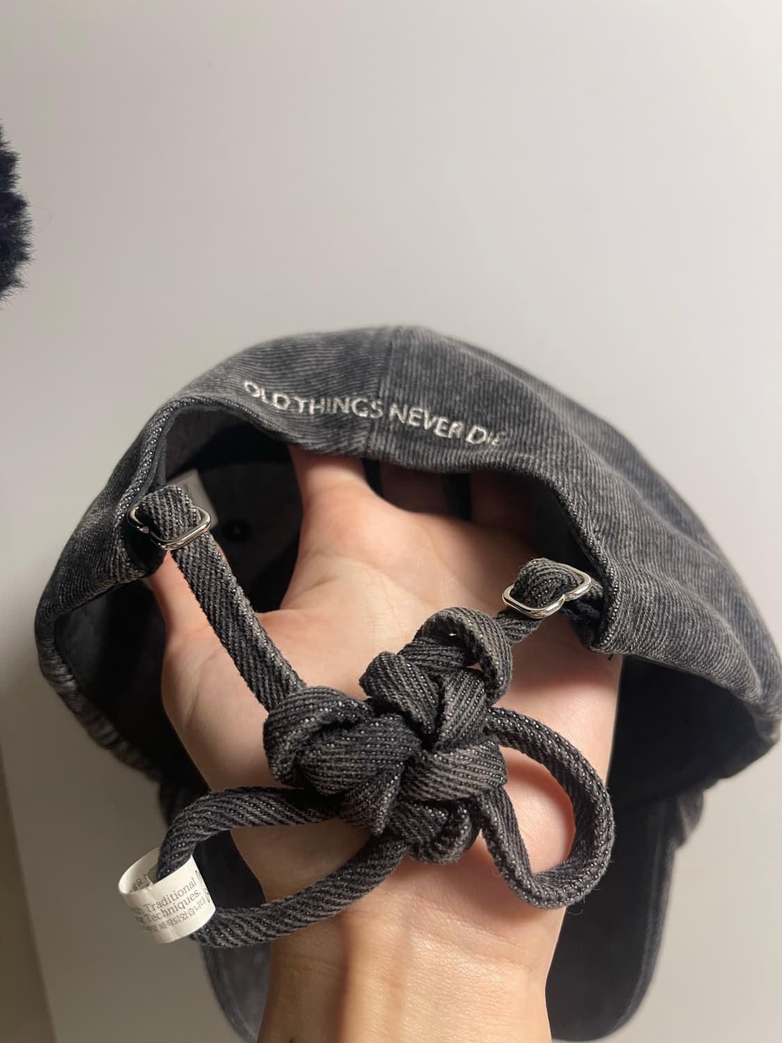 온고 매듭 볼캡 상품이미지2