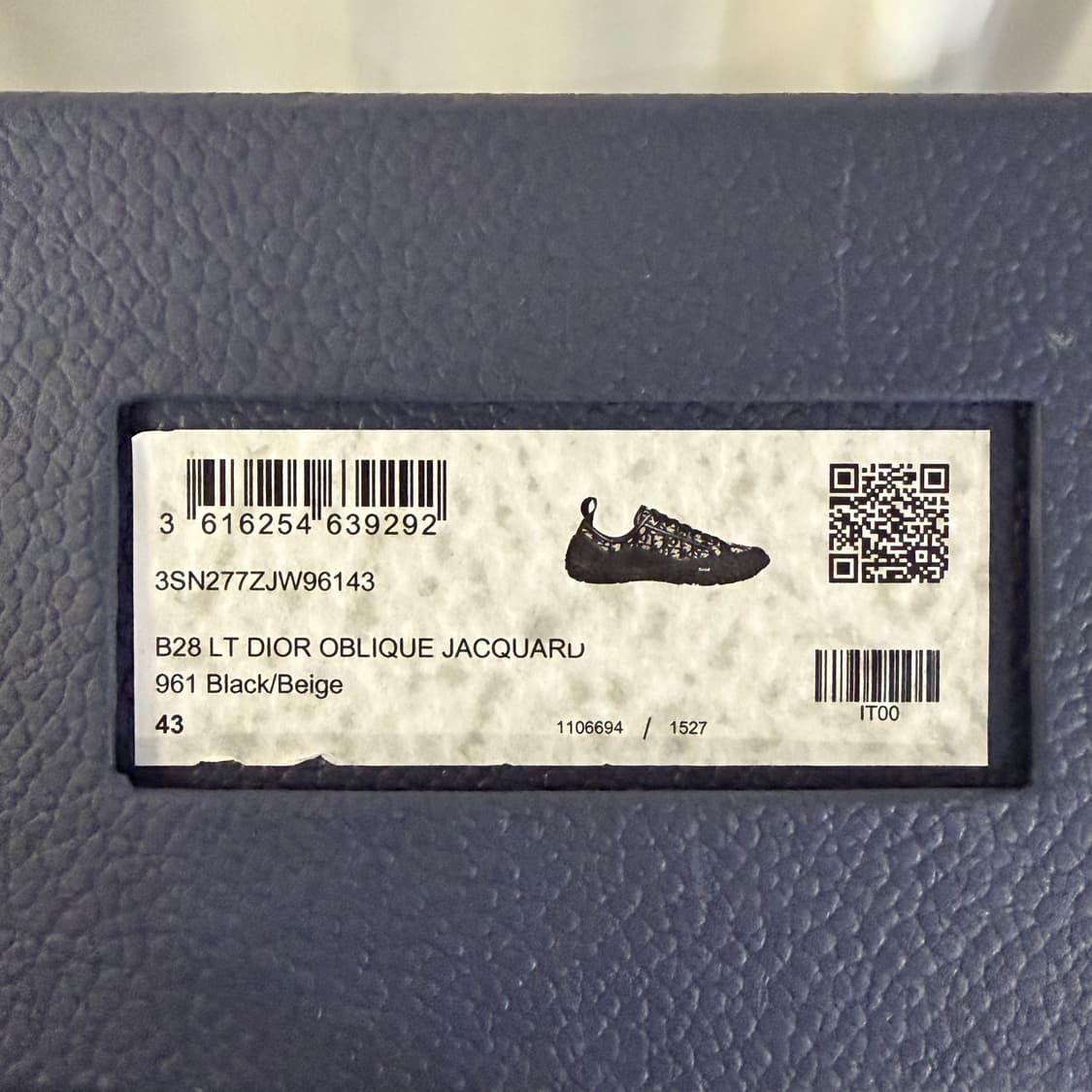 (43) 디올 B28 오블리크 스니커즈 상품이미지8