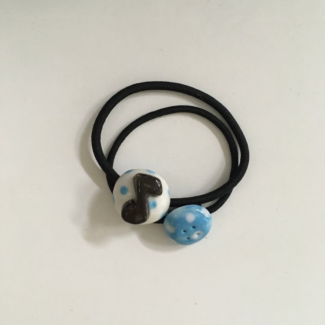 헤이세이 도트 세라믹 음표  머리끈 세트 상품이미지2