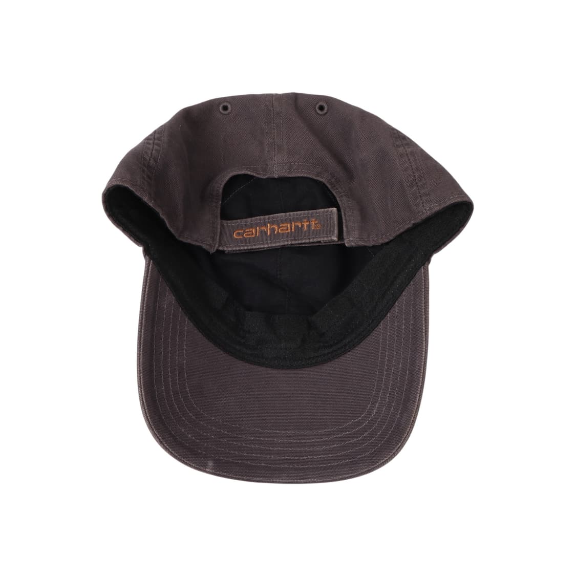칼하트 그레이 레더탭 캔버스 캡 상품이미지7