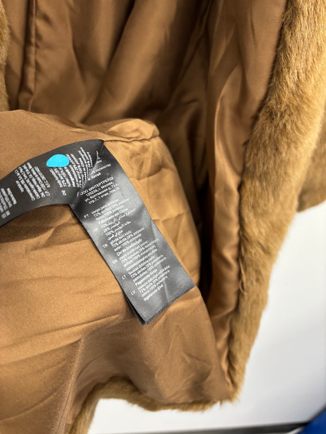 산드로(sandro) 롱 에코퍼 코트 상품이미지6