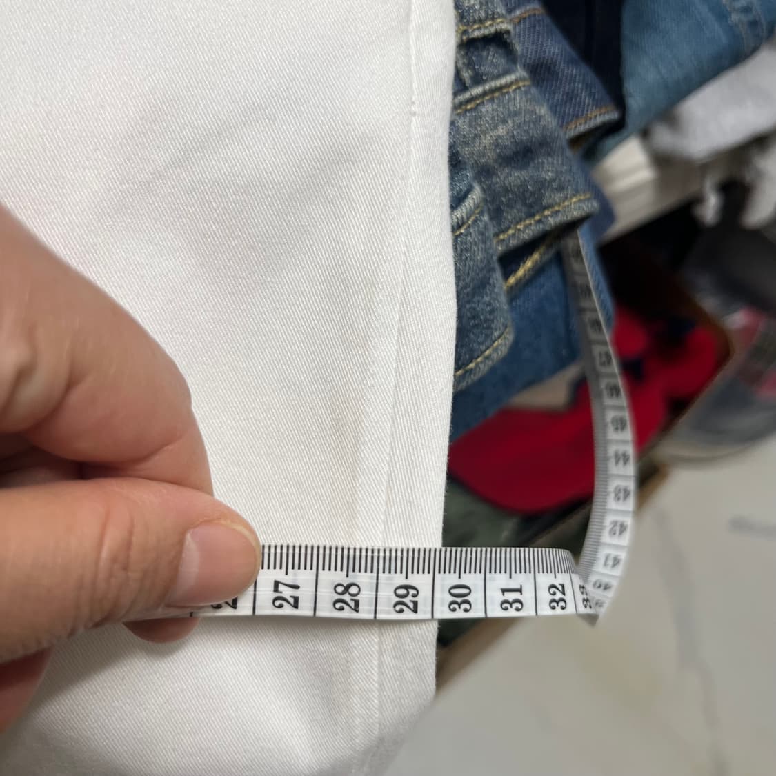 폴로 랄프로렌 polo 치노팬츠 바지 화이트 상품이미지5