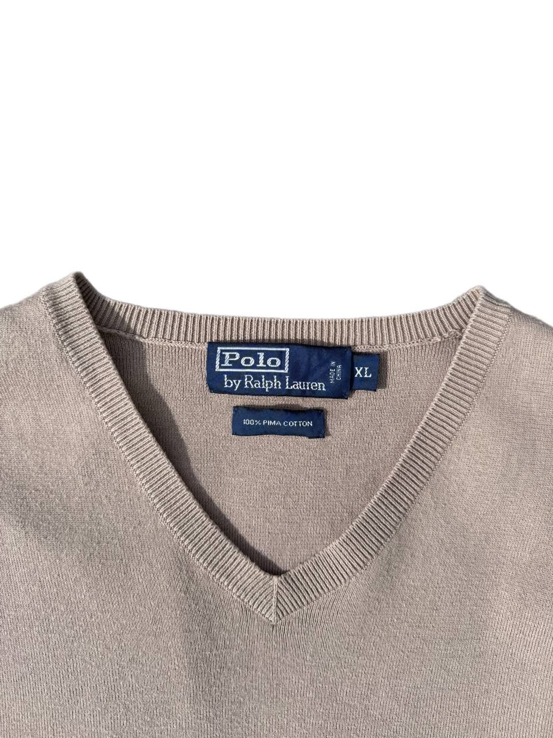 PRL v neck cotton vest 상품이미지4