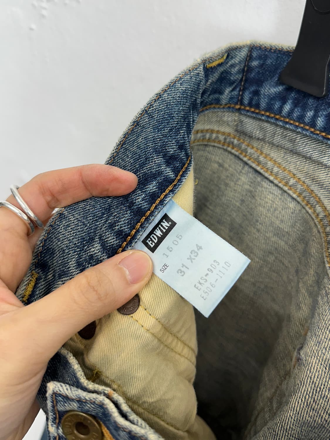 EDWIN Red Selvedge Indigo Denim Pants 상품이미지9