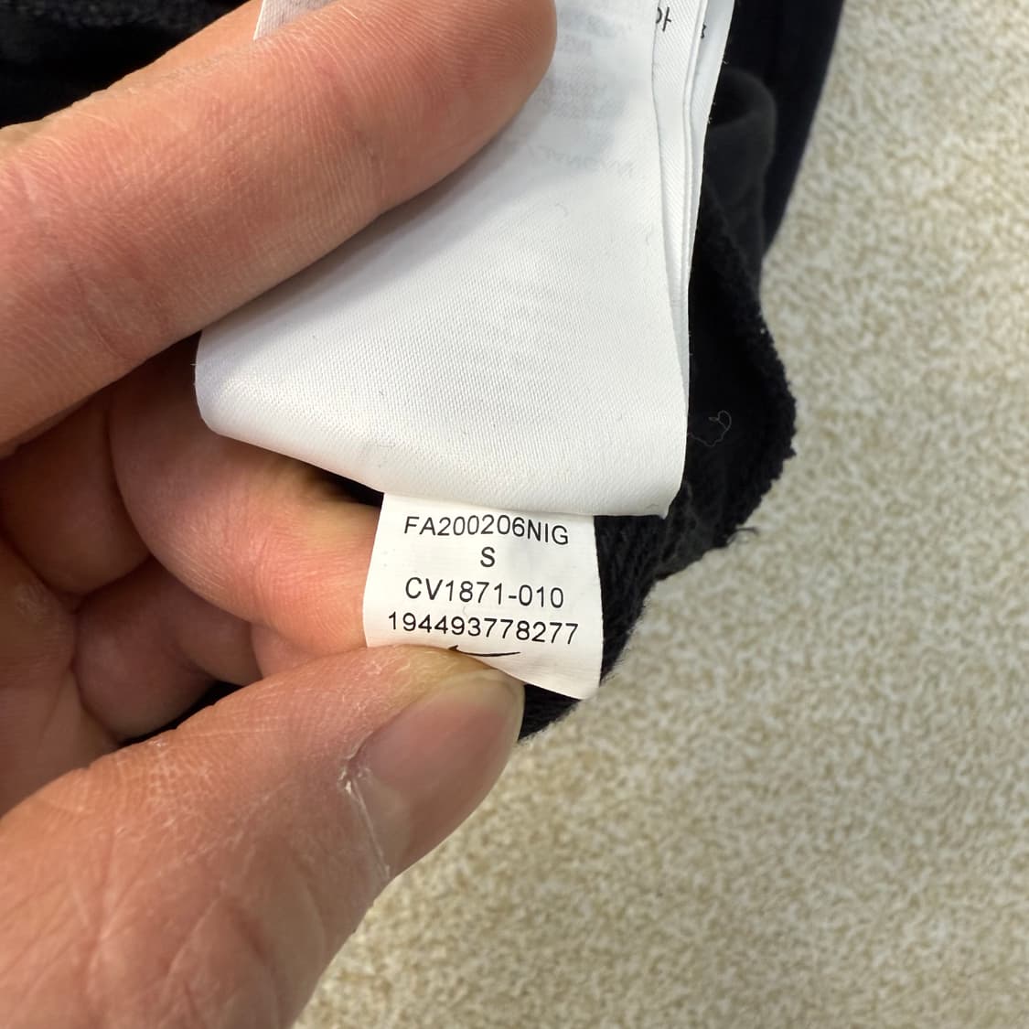 [S] 나이키 여성 플라워 로고 크롭 후드티 1231T1 상품이미지5