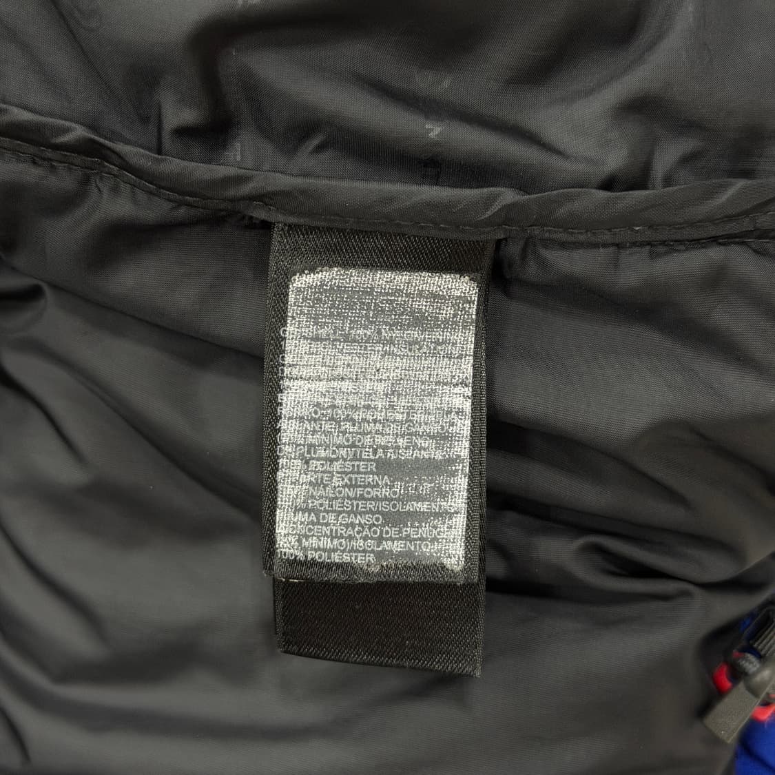 노스페이스 히말라야1 써밋 윈드스토퍼 패딩 블루 XL 상품이미지7