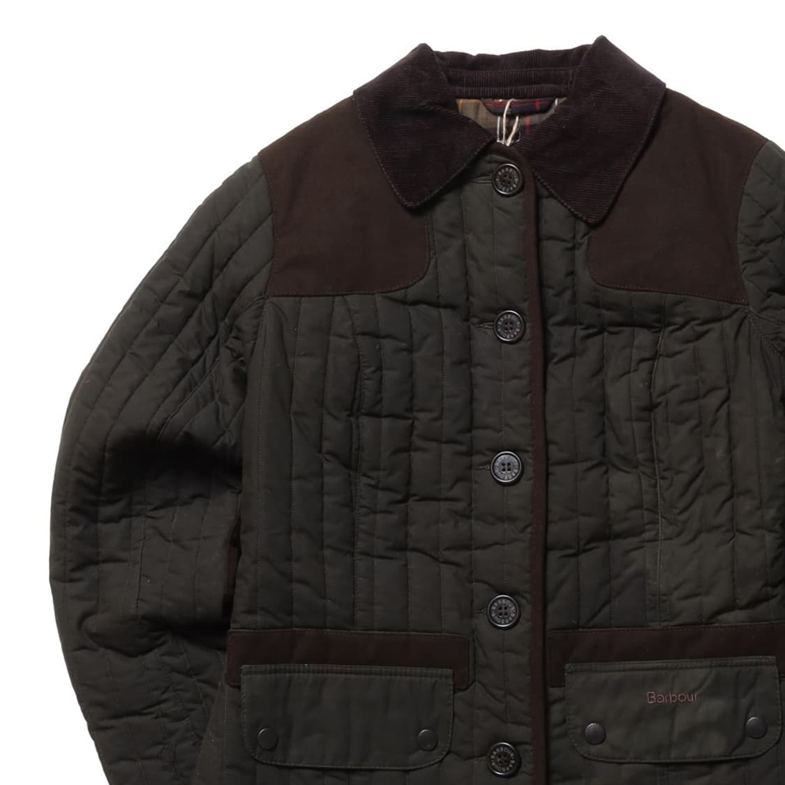 바버 Barbour Waxed Quilting Jacket 
 상품이미지2