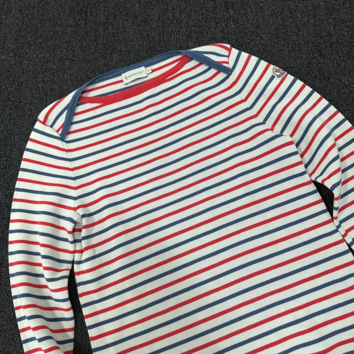 몽클레어 멀티컬러 스트라이프 니트 롱슬리브 상품이미지2