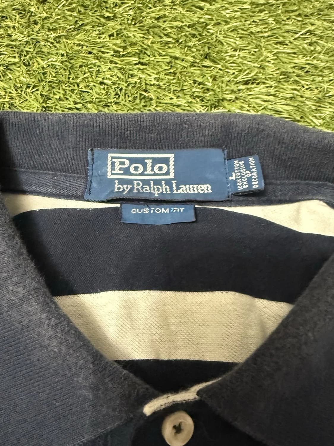 폴로 랄프로렌 빅포니 스트라이프 빅포니 메시 카라티 상품이미지2