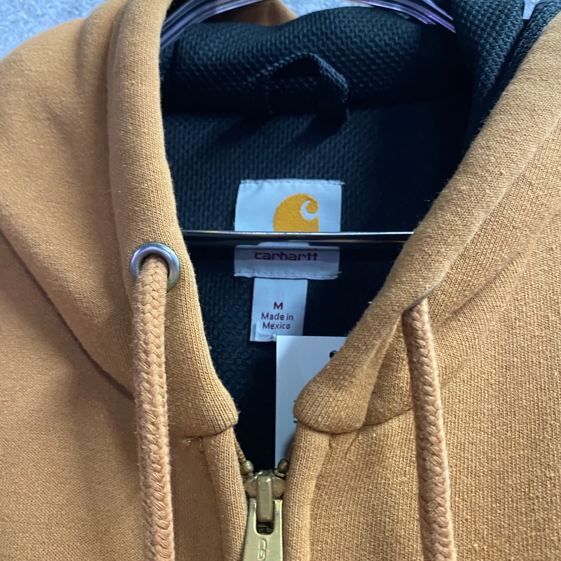 칼하트 써멀 브라운 후드집업 B4340 상품이미지3