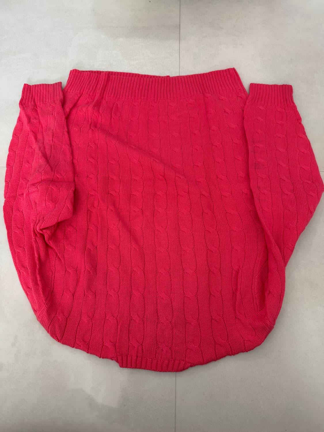 폴로 케이블니트 L 100사이즈 상품이미지3