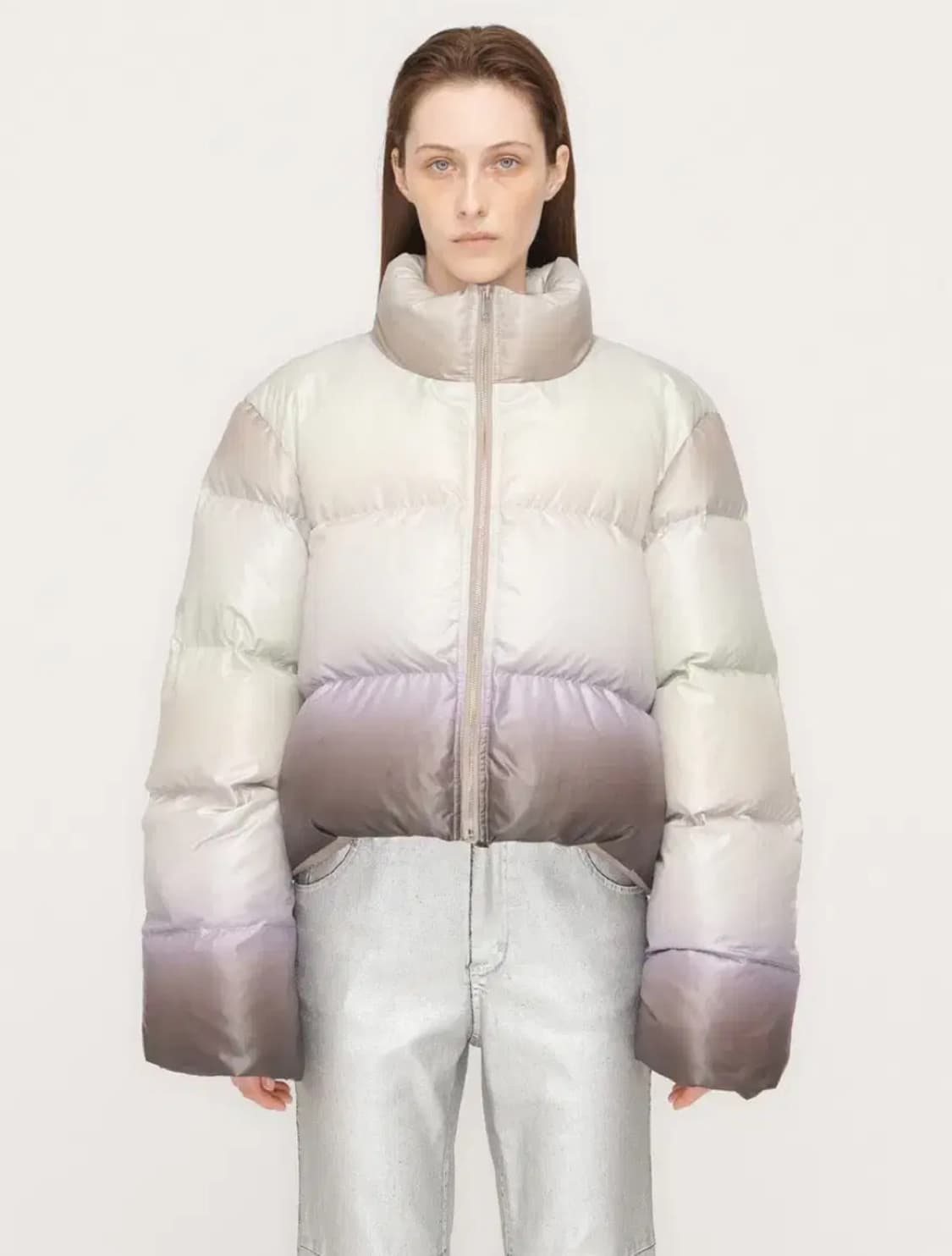 Open yy 제니패딩 옴브레 리버시블 패딩 상품이미지5