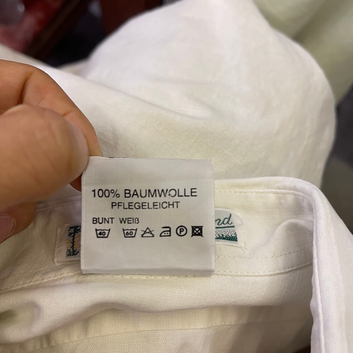 90's 트라흐텐 셔츠(Trachtenhemd) 상품이미지4