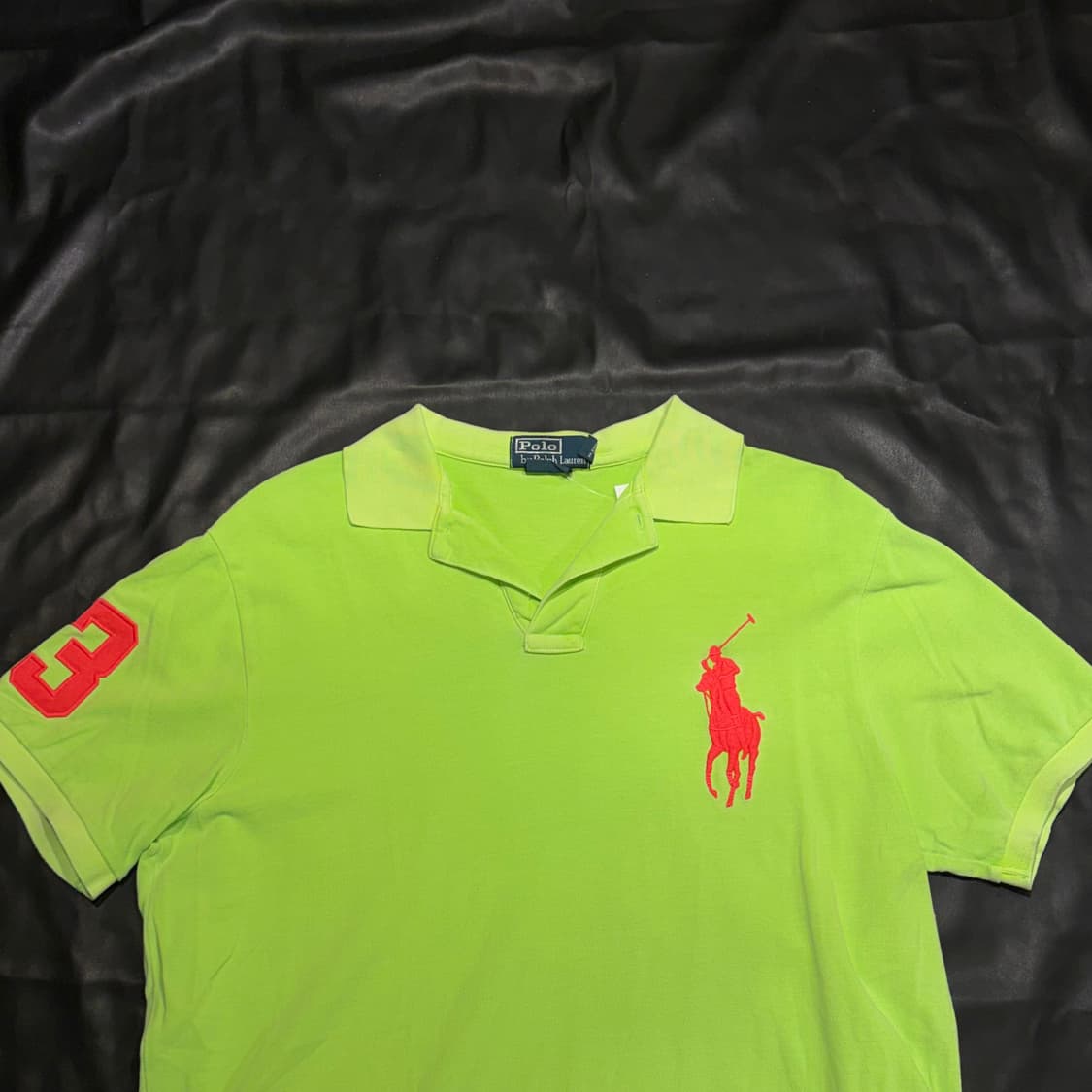 폴로 랄프로렌 반팔티 라임 상품이미지3