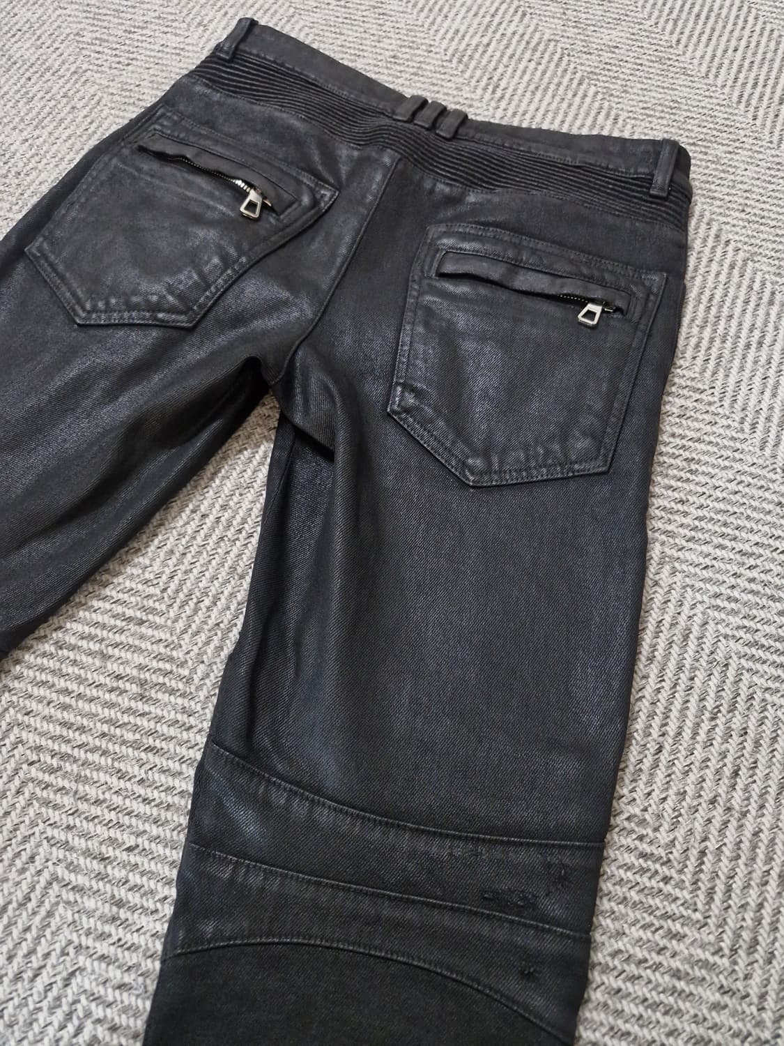 (민트급) 발망 h&m 코팅 바이커진 31 상품이미지4