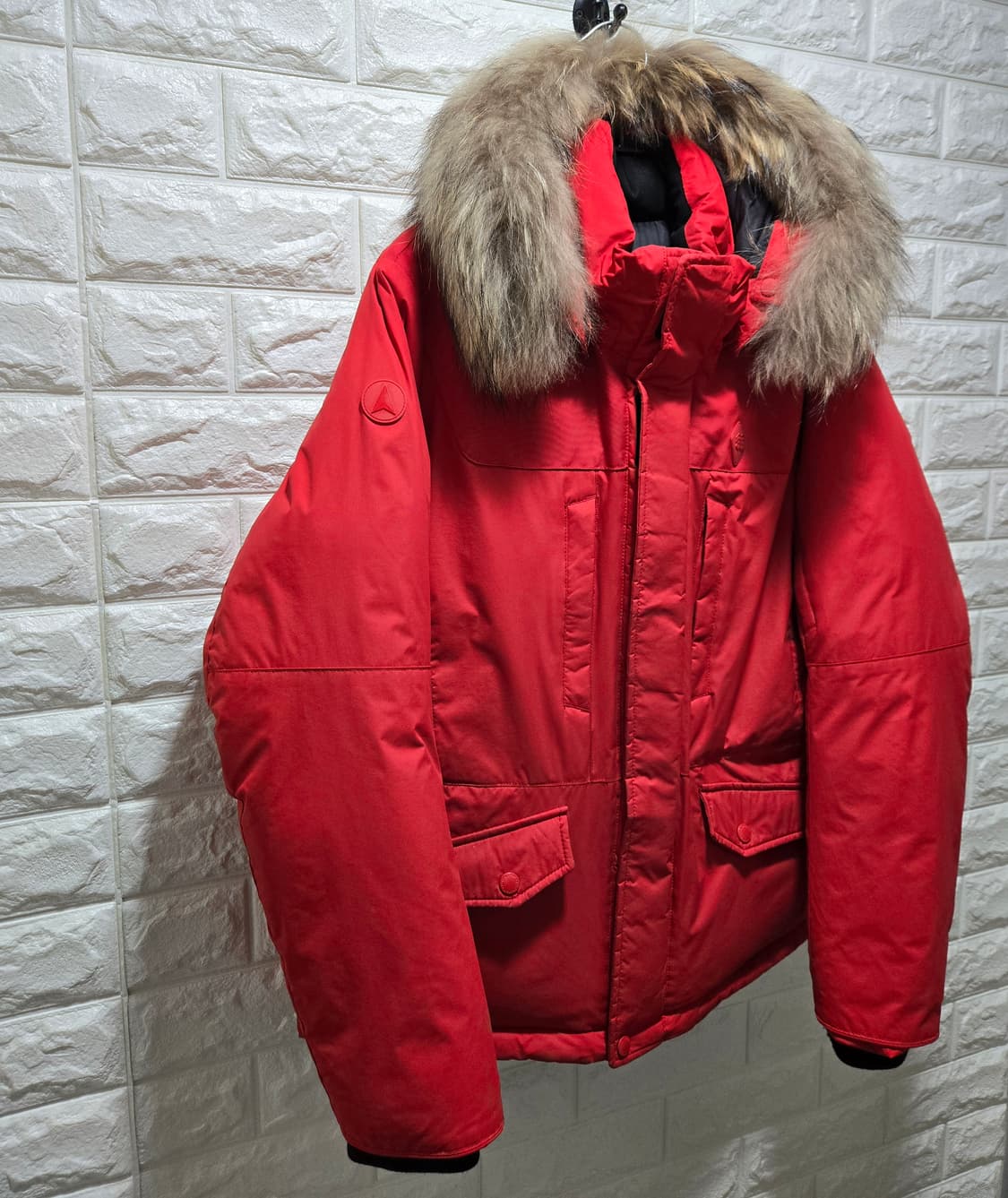 코오롱스포츠 윈드스토퍼 주노 보머 구스다운 패딩자켓 105 상품이미지4