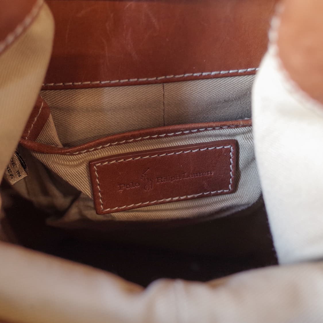 80~90’s PRL Canvas 1-Shouler Bucket Bag 상품이미지7