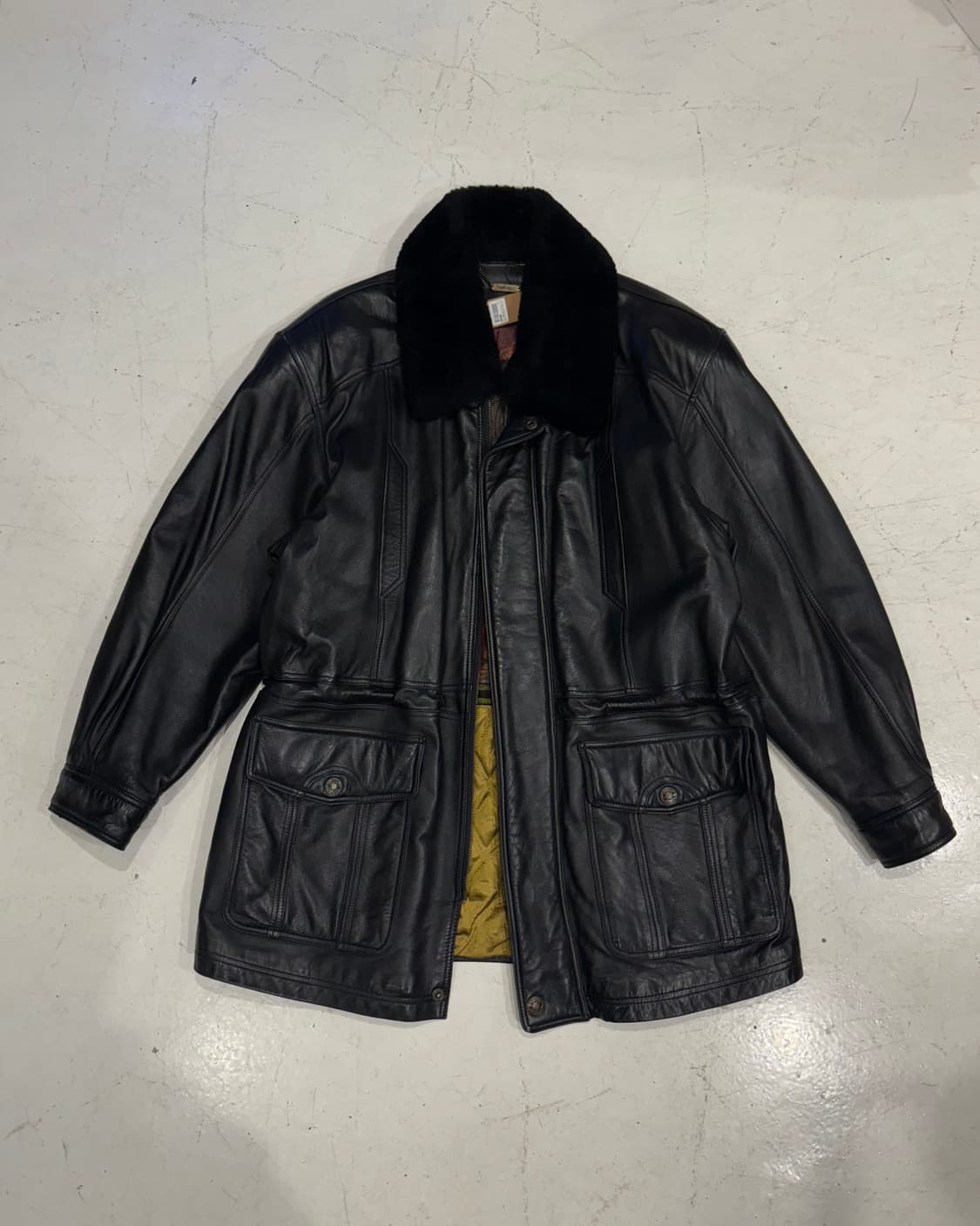 POSITANO sheepskin safari jacket 상품이미지4